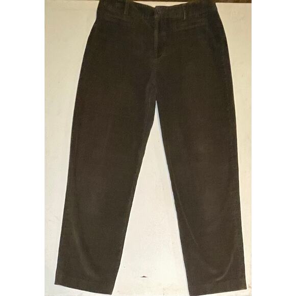 Rafaella VTG Corduroy Pants Womens Sz 8 Olive Brown Mid Rise Retro 90s Academia - Picture 11 of 12